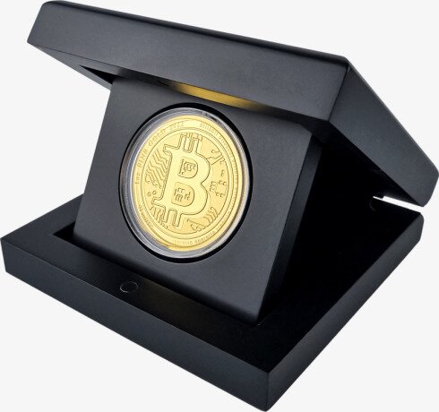 1 oz Gold Coin Bitcoin