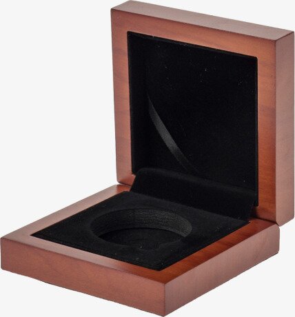Деревянная коробка для монеты Крюгерранд 1 унция