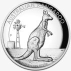 1 oz Kangaroo High Relief Silver Coin (Proof)