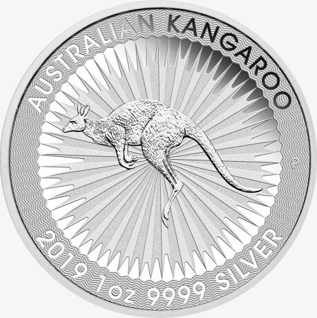 Серебряная монета Наггет Кенгуру 1 унция 2019 (Nugget Kangaroo)