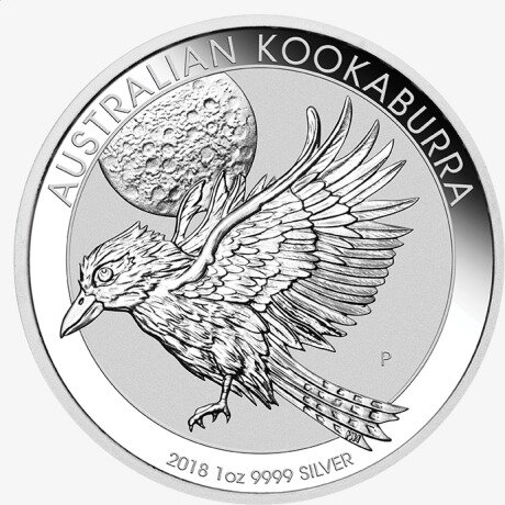 1 oz Kookaburra d'rgento (2018)