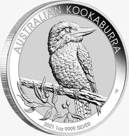 1 oz Kookaburra d'argento (2021)