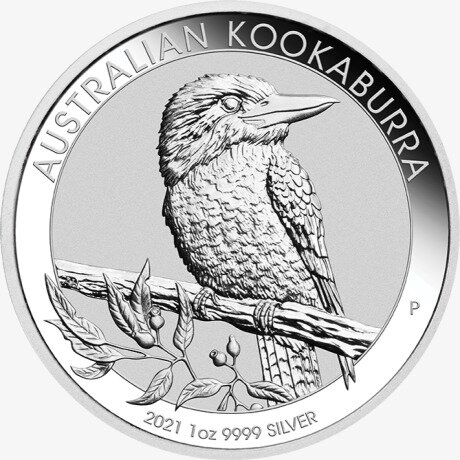 Серебряная монета Кукабарра 1 унция 2021 (Silver Kookaburra)