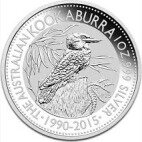 1 oz Kookaburra Silver Coin (mixed years)