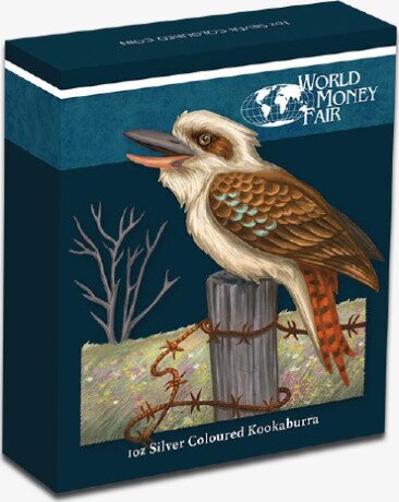 1 oz Kookaburra World Money Fair Especial | Plata | 2016