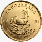 Золотая монета Крюгерранд 1 унция 1981 (Krugerrand)