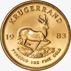 Золотая монета Крюгерранд 1 унция 1983 (Krugerrand)