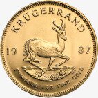 Золотая монета Крюгерранд 1 унция 1987 (Krugerrand)