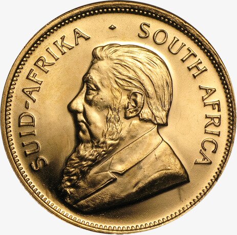Золотая монета Крюгерранд 1 унция 1988 (Krugerrand)