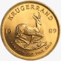 Золотая монета Крюгерранд 1 унция 1989 (Krugerrand)