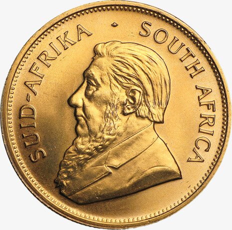 Золотая монета Крюгерранд 1 унция 1989 (Krugerrand)