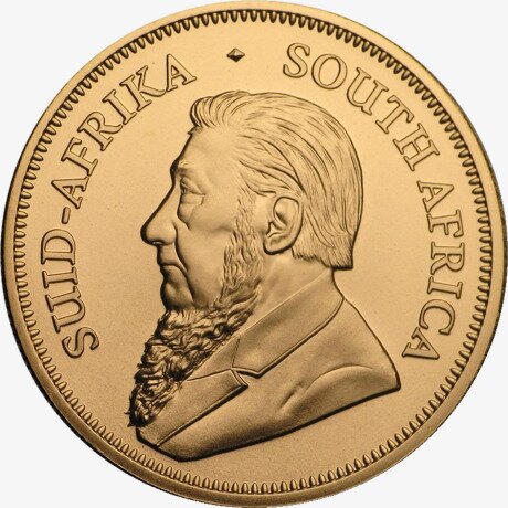 Золотая монета Крюгерранд 1 унция 2021 (Krugerrand)