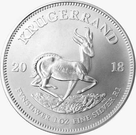 1 oz Krugerrand d'argento (2018)