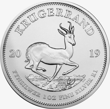 1 oz Krugerrand d'argento (2019)