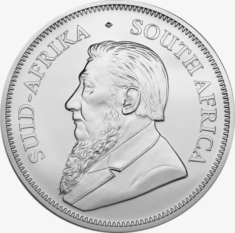 Крюгерранд (Krugerrand) 1 унция 2020 Серебряная инвестиционная монета