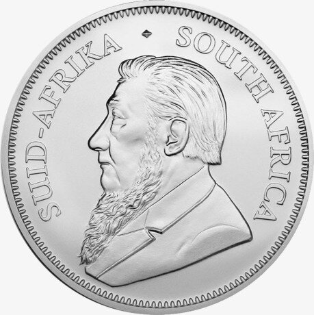 Крюгерранд (Krugerrand) 1 унция 2023 Серебряная инвестиционная монета