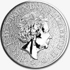 Серебряная монета Биг Бен 1 унция 2017 Достопримечательности Великобритании