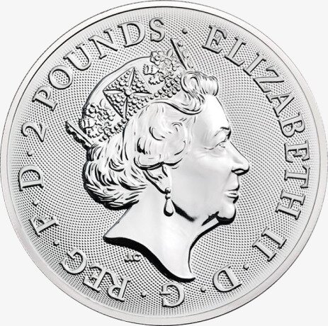 1 oz Landmarks of Britain - Buckingham Palace d'argento (2019)