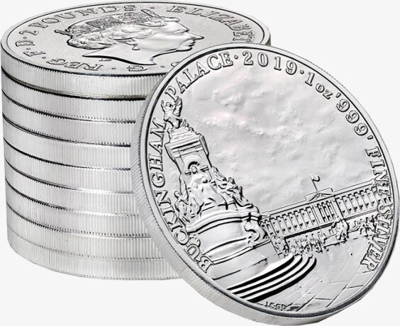 1 oz Landmarks of Britain - Buckingham Palace Silver Coin (2019)