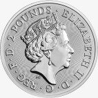 Серебряная монета Великобритании Тауэрский Мост 1 унция 2018