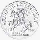 1 Uncja Leopold V 825. Rocznica Srebrna Moneta | 2019