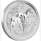1 oz Lunar II Pferd | Silber | 2014