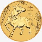 1 oz Lunar III Ox Gold Coin (2021)