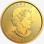 1 oz moneta d'oro Maple Leaf (2018)