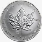 Серебряная монета Кленовый Лист 1 унция 2009 Скрытый знак «Бранденбургские ворота» (Maple Leaf)