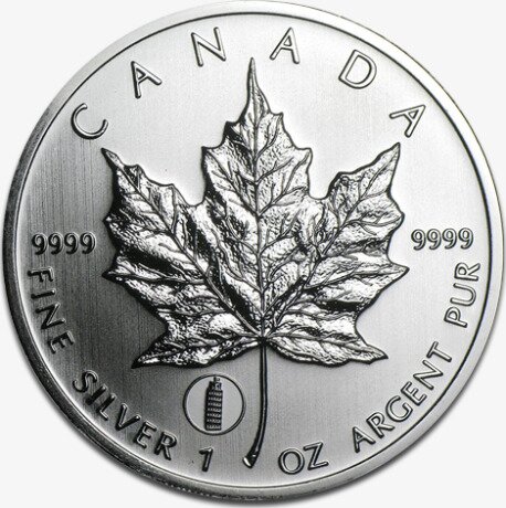 1 oz Maple Leaf Privy Mark "Leaning Tower of Pisa" | Silver | 2012