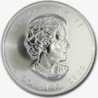 Серебряная монета Кленовый Лист 1 унция 2009 Скрытый знак «Тауэрский мост» (Maple Leaf)
