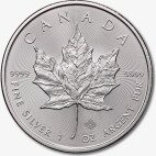 Канадский кленовый лист 1 унция 2017 Серебряная монета (Maple Leaf)