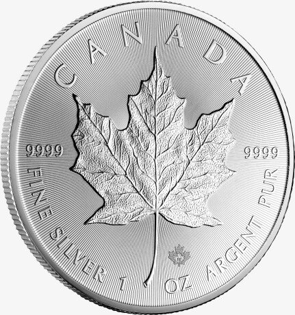 Серебряная монета Кленовый Лист 1 унция 2018 (Maple Leaf)