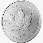 Серебряная монета Кленовый Лист 1 унция 2018 (Maple Leaf)