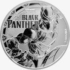 1 Uncja Czarna Pantera Marvel Srebrna Moneta | 2018