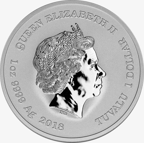 1 oz Marvel's Deadpool Silver Coin (2018)