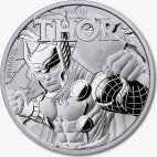 1 Uncja Thor Marvel Srebrna Moneta | 2018