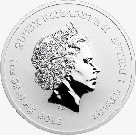 Серебряная монета Марвел Железный Человек 1 унция 2018