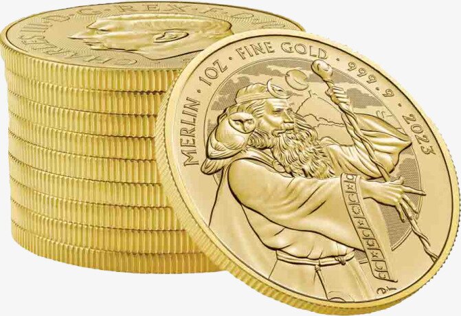 1 oz Merlin Myths and Legends | Oro | 2023