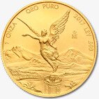 Золотая монета Мексиканский Либертад 1 унция 2017 (Mexican Libertad)