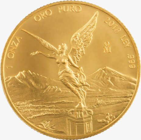 1 Uncja Meksyk Libertad Złota Moneta | 2018