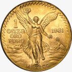 Moneda de Oro 1 oz Libertad de México primera acuñación (1981)