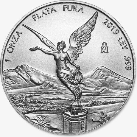 Серебряная монета Мексиканский Либертад 1 унция 2019 (Mexican Libertad)