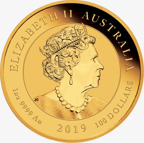 50-летие Высадки на Луну 1969-2019 Золотая монета 1 унция Австралия