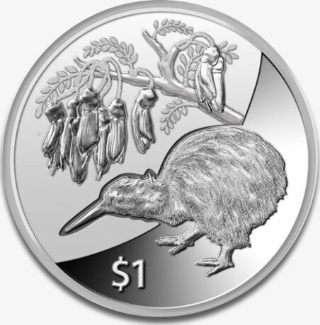 1 oz Neuseeland Kiwi | Silber | 2012