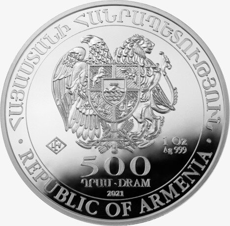 1 oz Noah's Ark Silver Coin (2021)