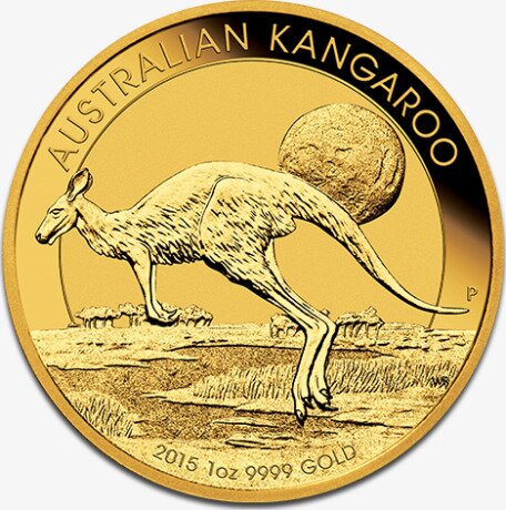 Золотая монета Наггет Кенгуру 1 унция 2015 (Nugget Kangaroo)