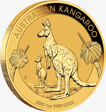 Золотая монета Наггет Кенгуру 1 унция 2020 (Nugget Kangaroo)
