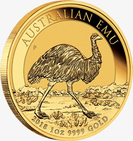 1 Uncja Perth Mint Emu Złota Moneta | 2018