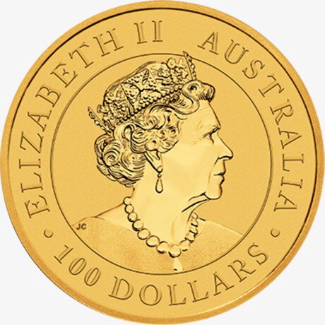 1 oz Emú Australiano d'oro (2022)